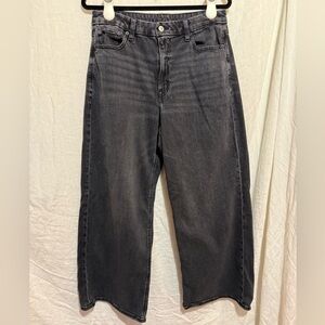 SOLD - American Eagle Outfitters Curvy Super High Rise Baggy Wide Leg